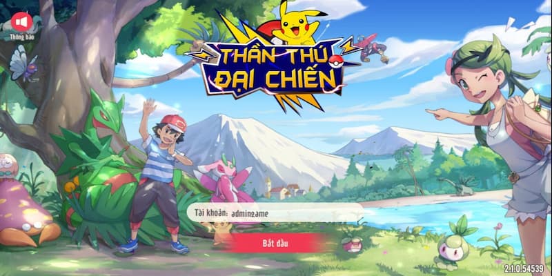 Cấu hình chuẩn khi download thần thú đại chiến